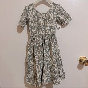 Alice & Ames Ballerina dress in Moss Garden